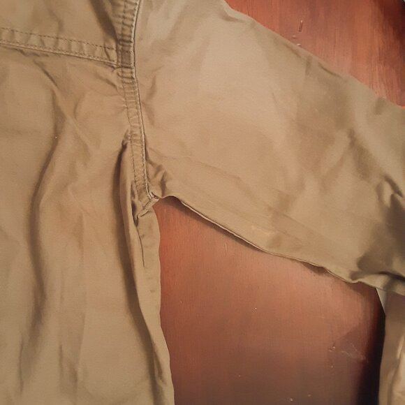 Boys Clothes Size 5 OshKosh Green Brown Lightweight Thin Long Sleeve Jacket - Picture 3 of 5